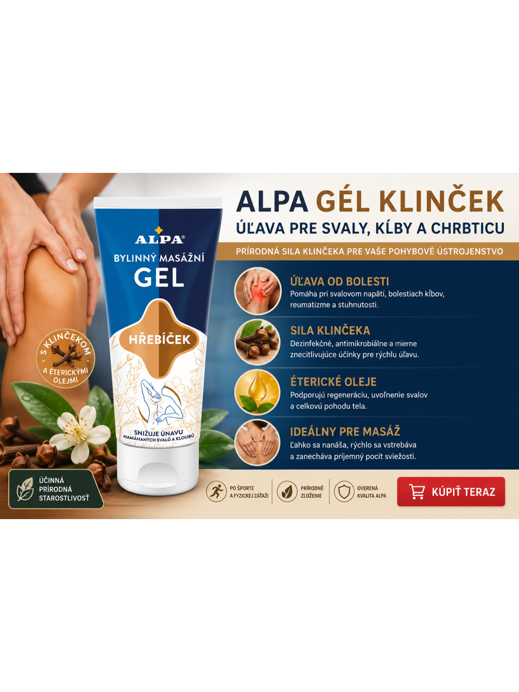 ALPA Gél Klinček