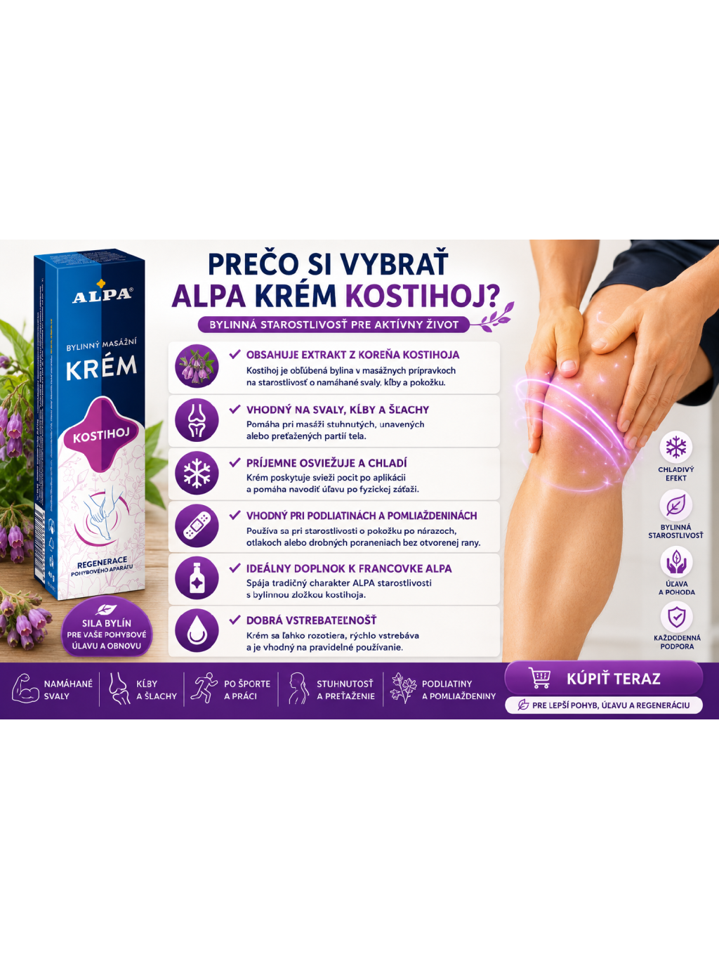 Prečo si vybrať ALPA Krém Kostihoj